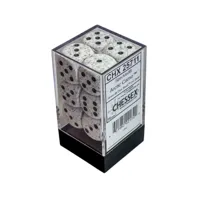 Chessex sada 6-stěnných kostek 16mm – Speckled Arctic Camo (12 ks)