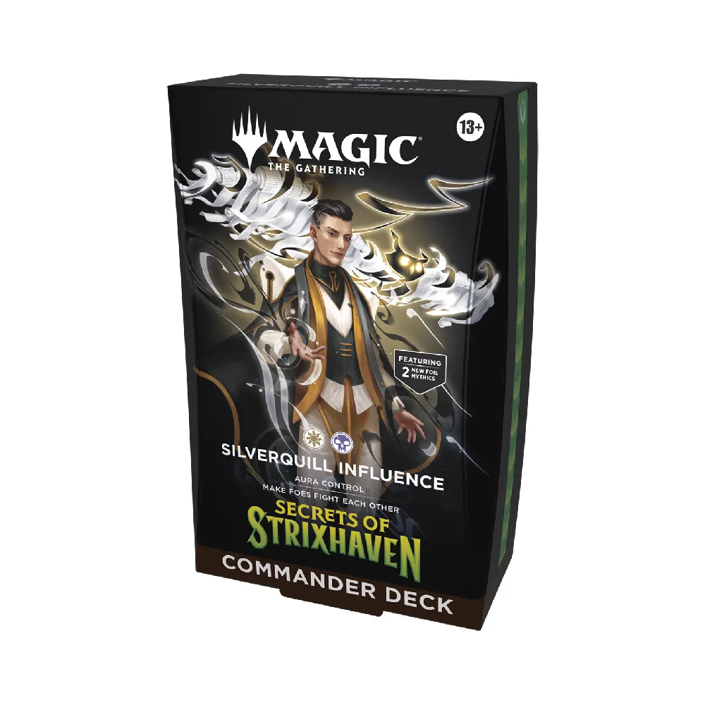 Commander: Secrets of Strixhaven: "Silverquill Influence" Commander Deck