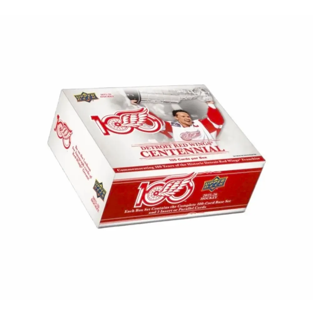 2025-26 Upper Deck Detroit Red Wings Centennial Box Set