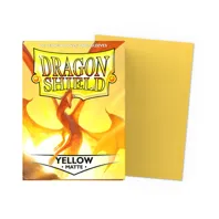 100 Dragon Shield Sleeves - Matte Yellow