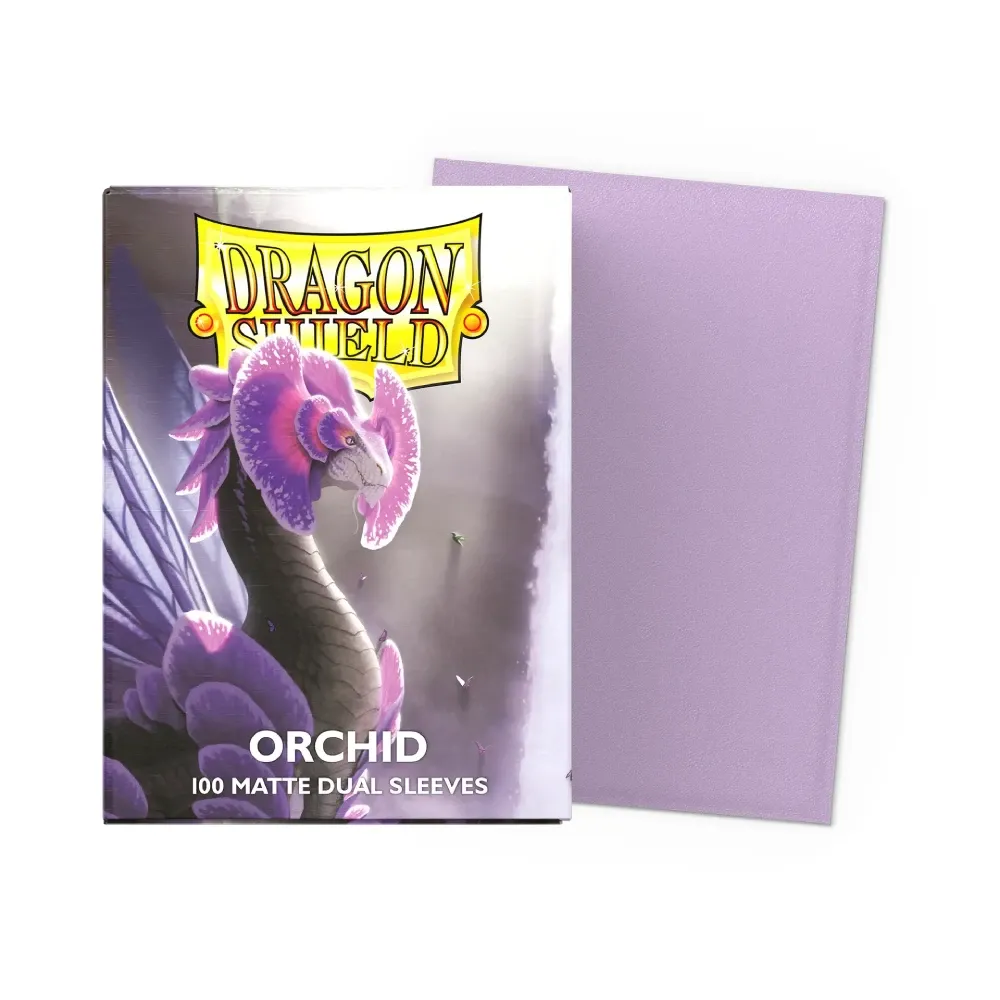 Levně Dragon Shield Matte Dual obaly – Orchid (fialové, matné, 100 ks)