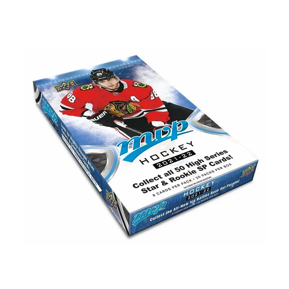2021-22 Upper Deck MVP Hockey Hobby Box