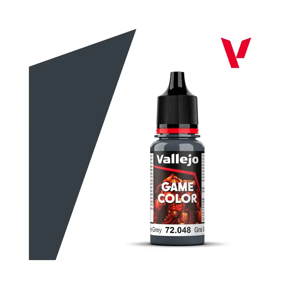 Vallejo Game Color: Sombre Grey – 72.048