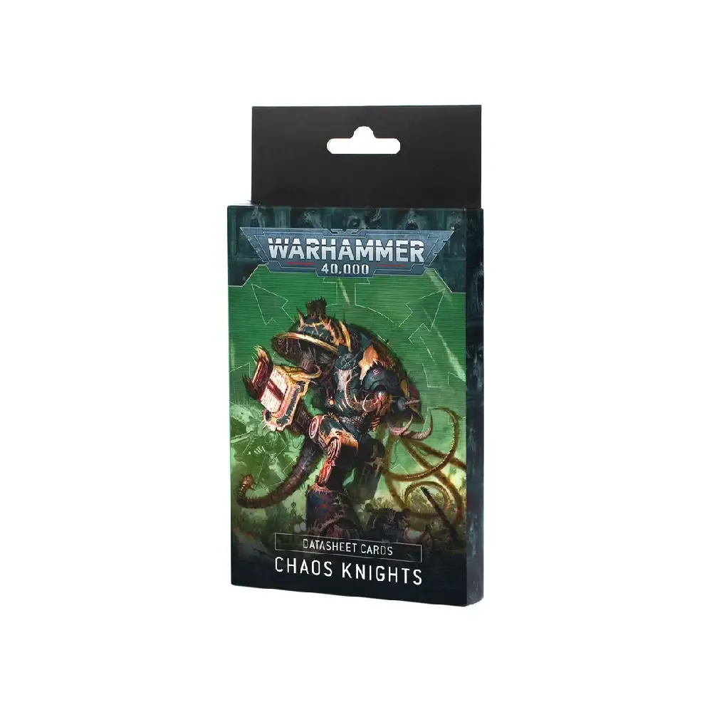 Warhammer 40k – Datasheet Cards: Chaos Knights
