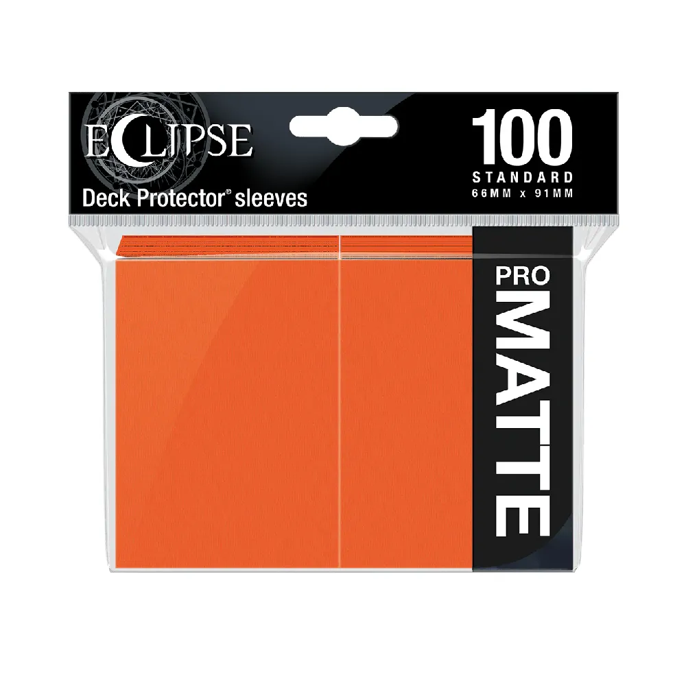 Levně Ultra PRO Eclipse obaly – Pumpkin Orange (matné, oranžové, 100 ks)