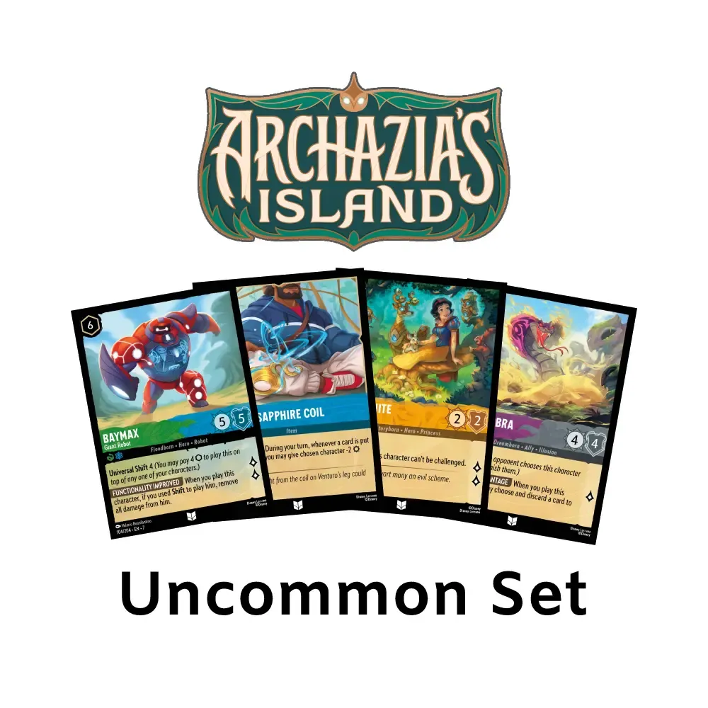 Lorcana: Archazia's Island Uncommon Set