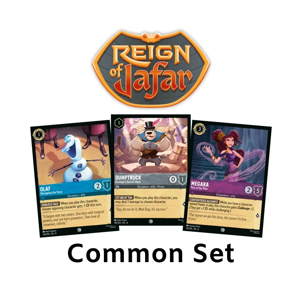 Lorcana: Reign of Jafar Common Set