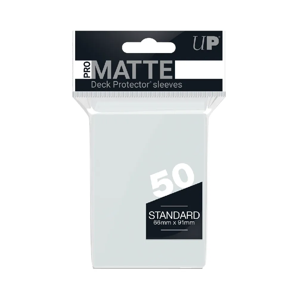 Levně Ultra PRO Pro-Matte Deck Protector obaly – Clear (matné, čiré, 50 ks)