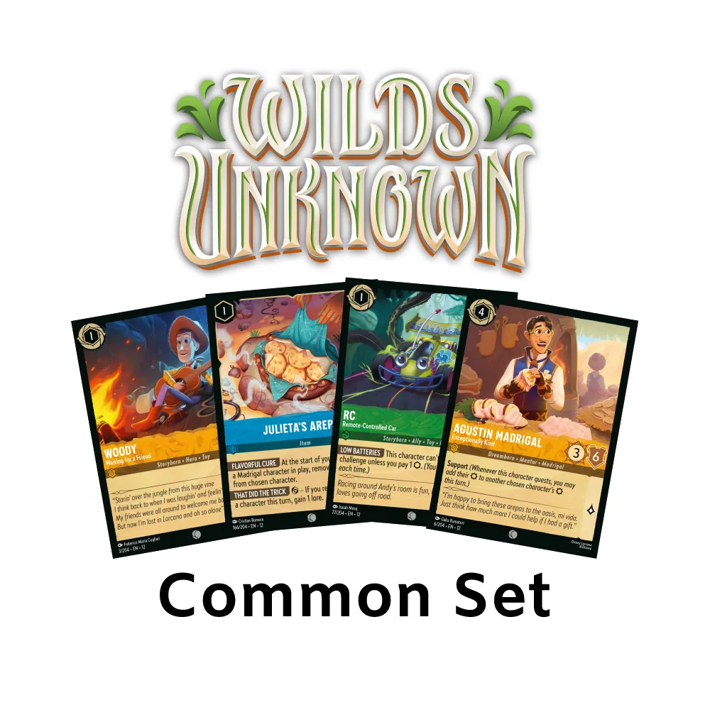 Lorcana: Wilds Unknown Common Set