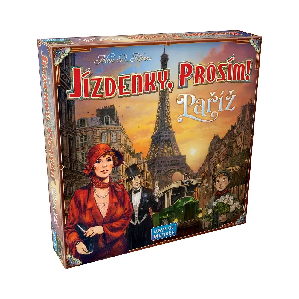 Levně Jízdenky, prosím! Paříž