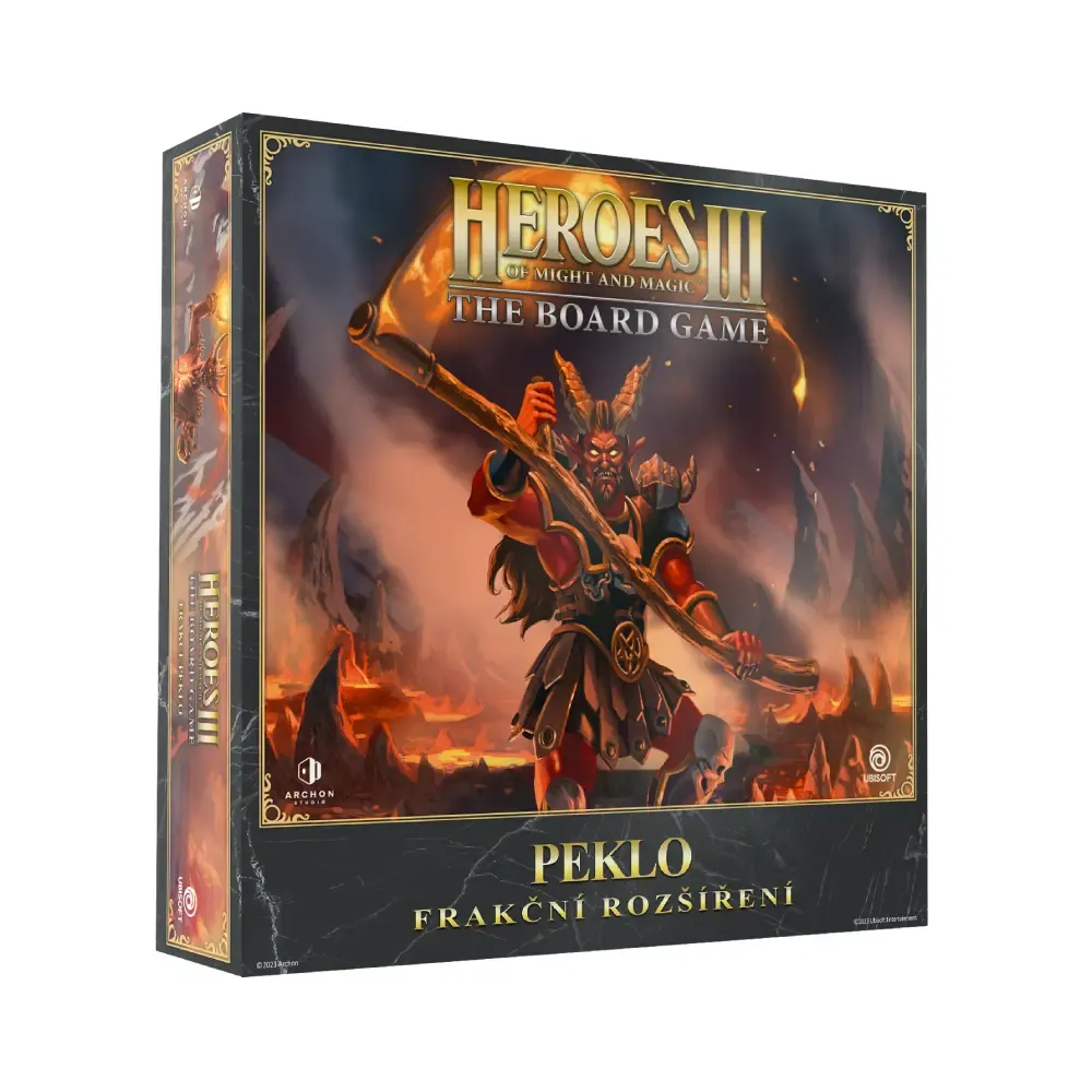 Desková hra Heroes of Might and Magic III – Peklo (rozšíření)