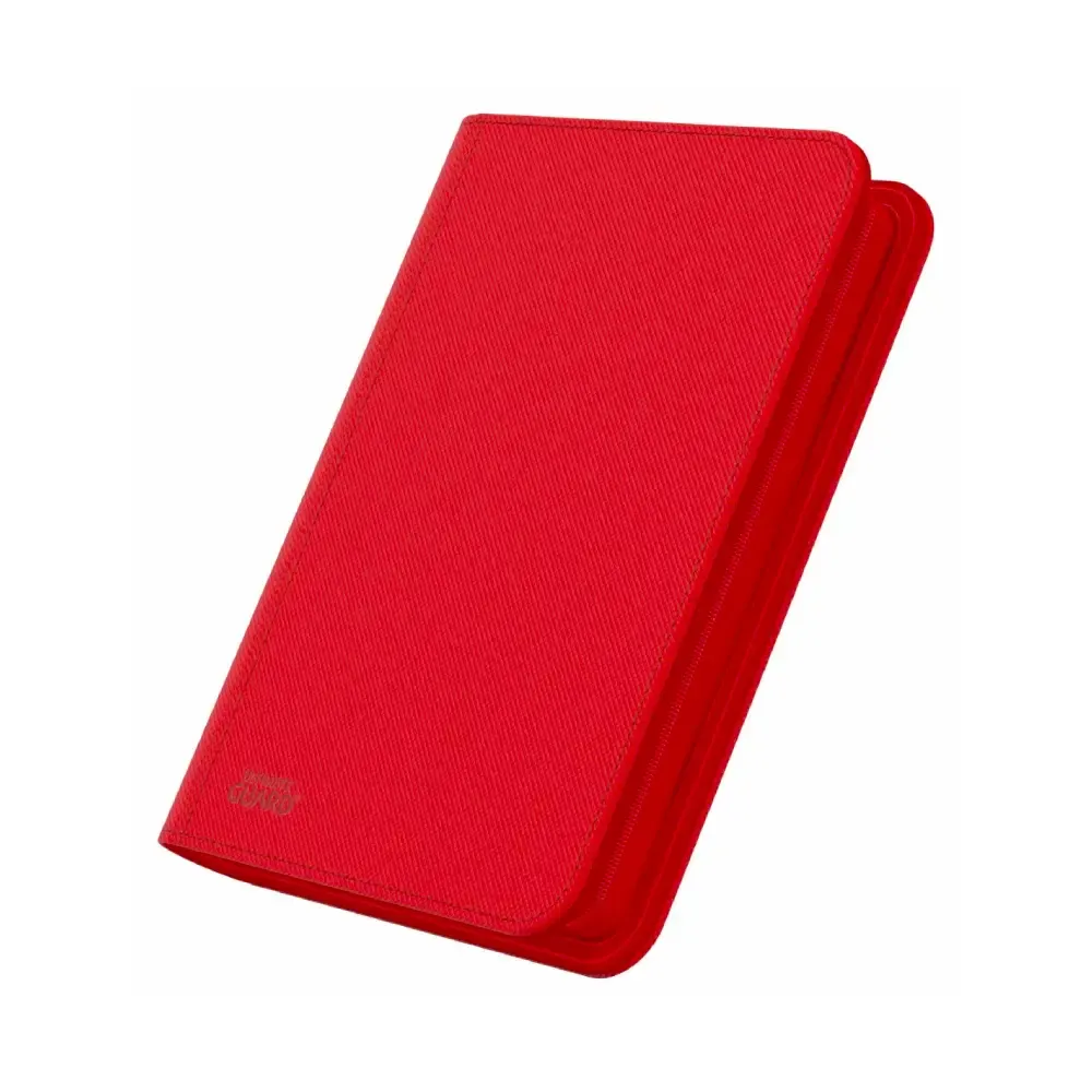 Ultimate Guard Zipfolio Xenoskin – 8 kapes (červené, V.2)