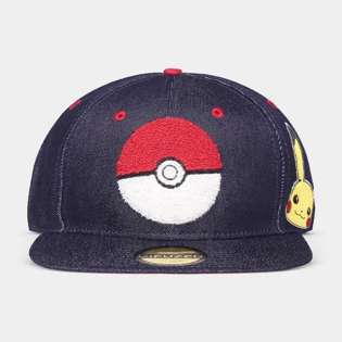 Pokémon – džínová Snapback kšiltovka