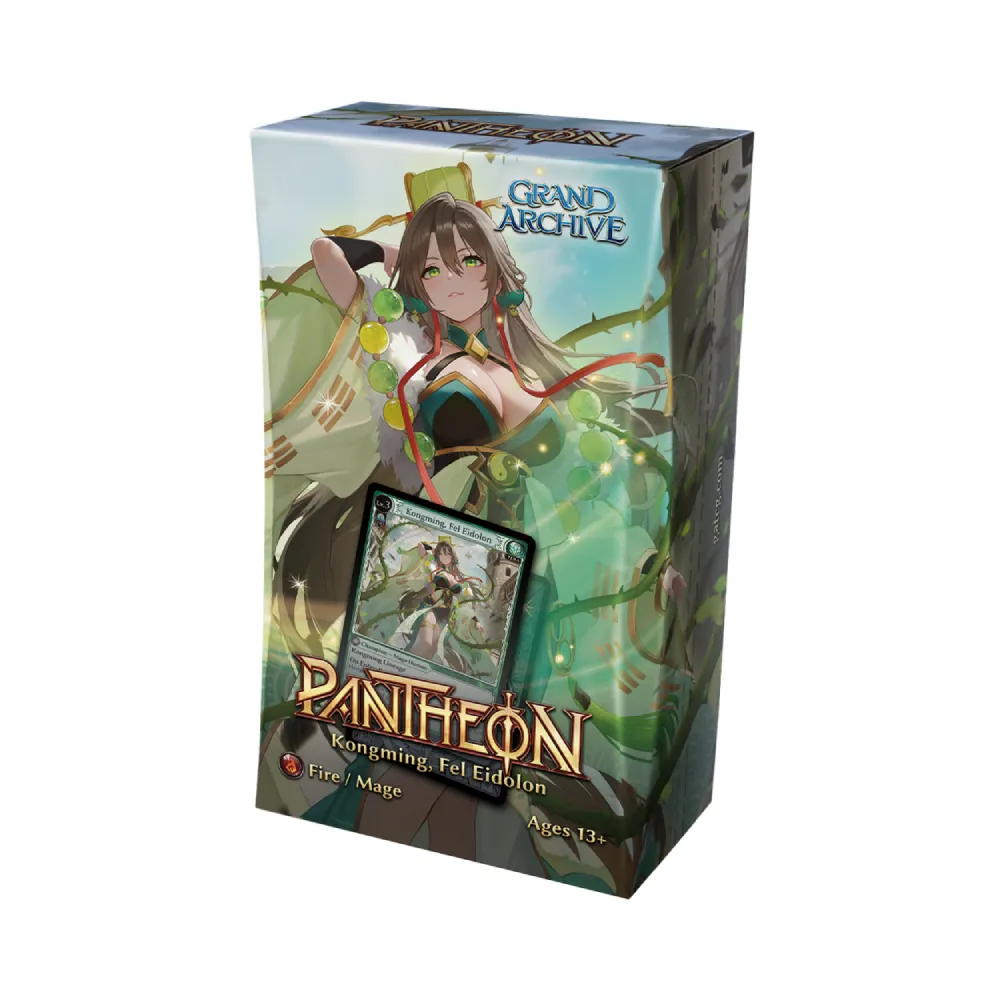 Grand Archive Radiant Origins Pantheon Deck – Kongming, Fel Eidolon