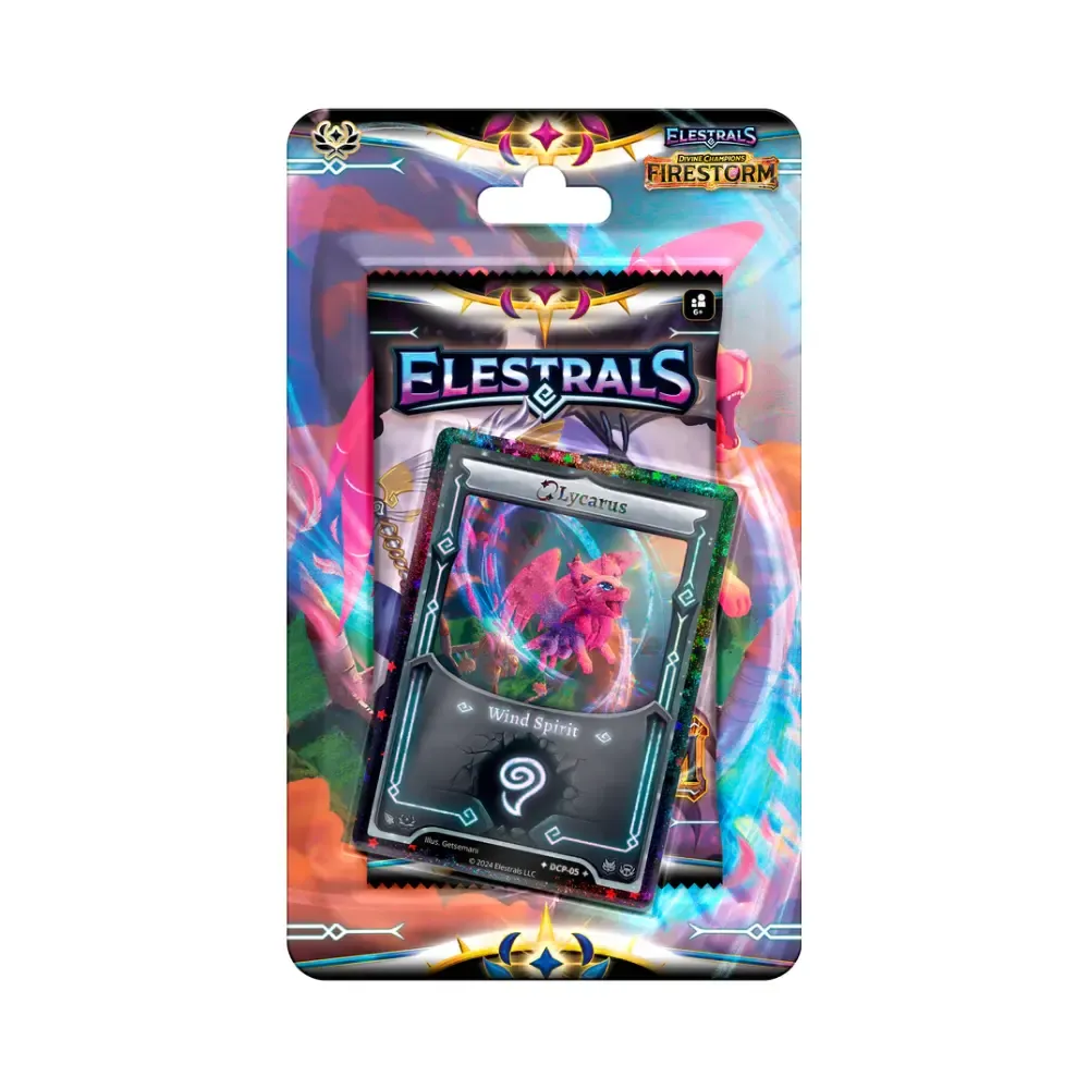 Elestrals: Firestorm Reverse Stellar Lycarus Blister