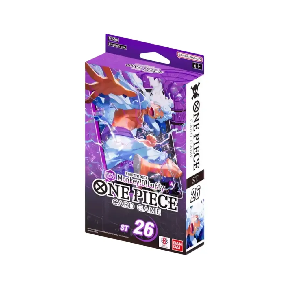 One Piece PURPLE/BLACK Monkey D. Luffy Starter Deck 