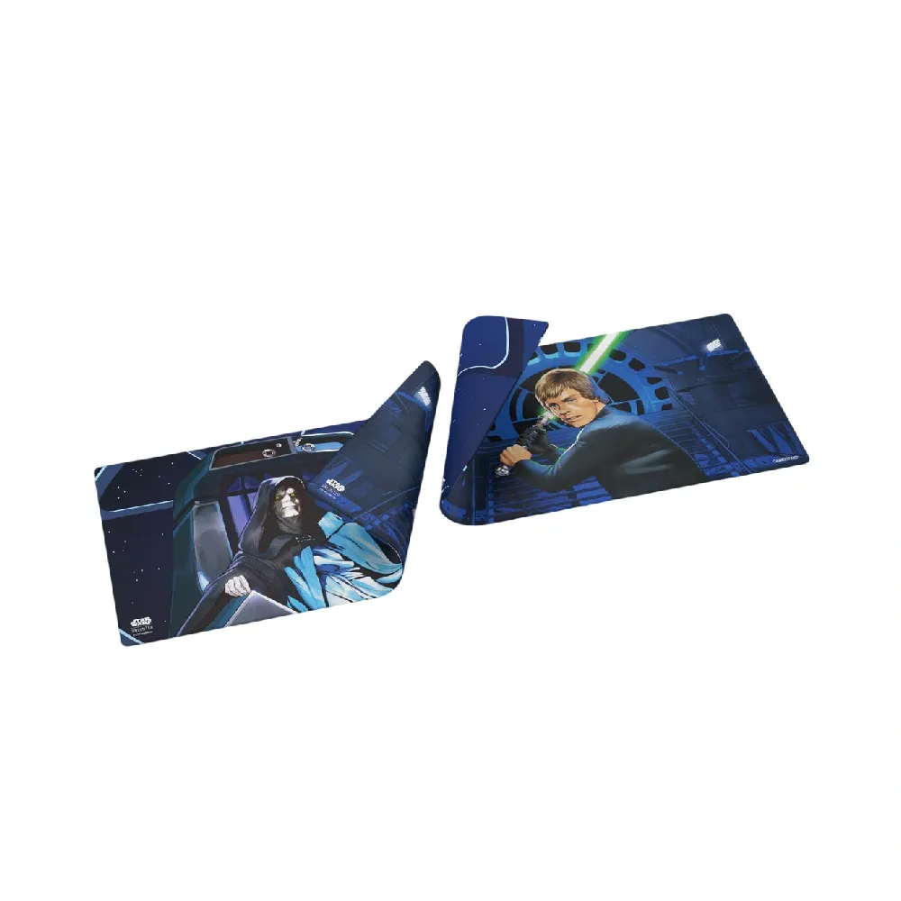 Gamegenic Star Wars: Unlimited Luke & Palpatine Double-Sided Playmat