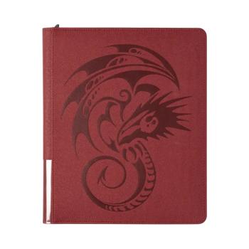Levně Dragon Shield: Card Codex Zipster binder Blood Red – 9 kapes (červený)