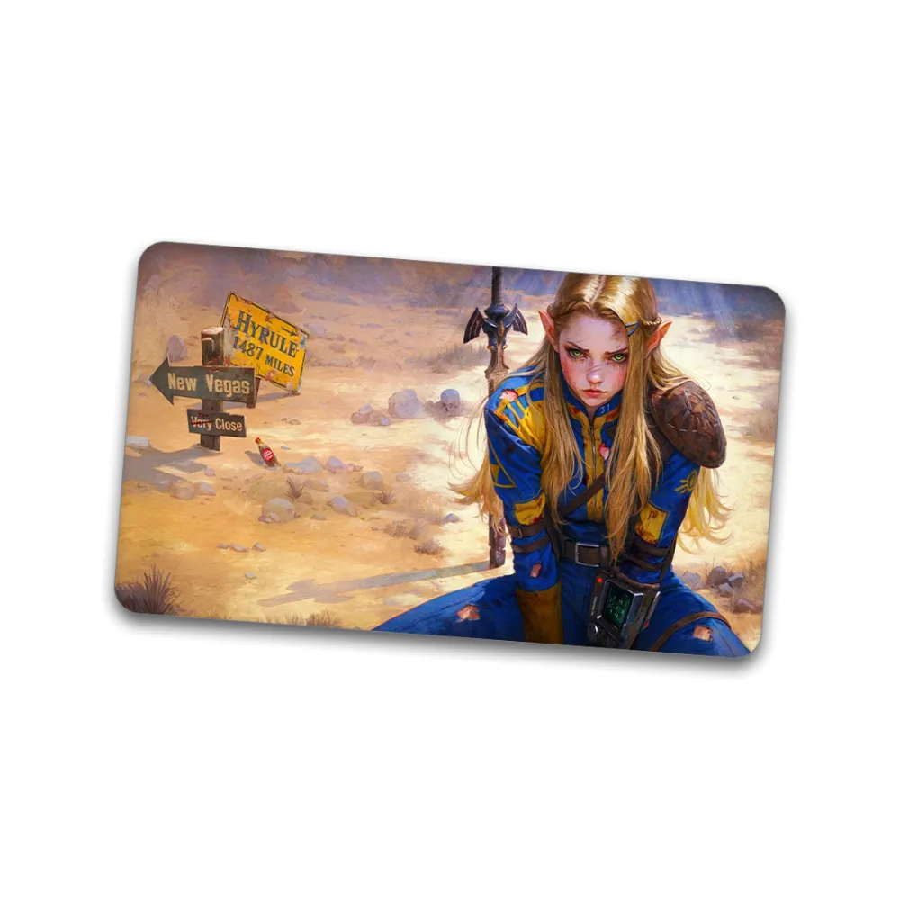 Kraken Wargames playmat – Fallout Zelda (obšívaný)