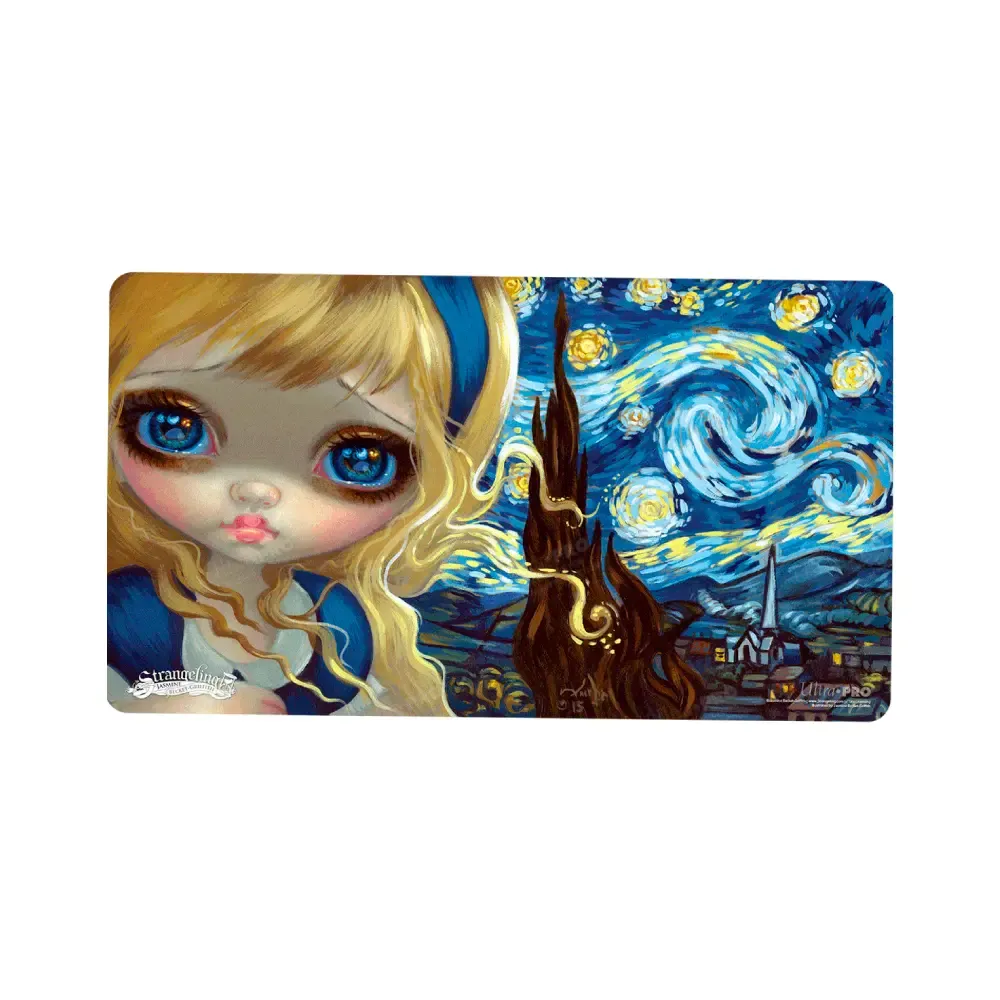 Levně Ultra PRO Strangeling: The Art of Jasmine Becket-Griffith "Alice in The Starry Night" playmat