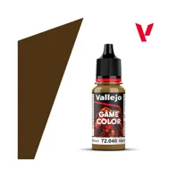 Vallejo Game Color: Leather Brown - 72.040
