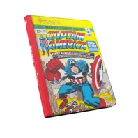 Gamegenic Marvel Super Heroes: Captain America / Black Panther Zip-Up Album 9-Pocket