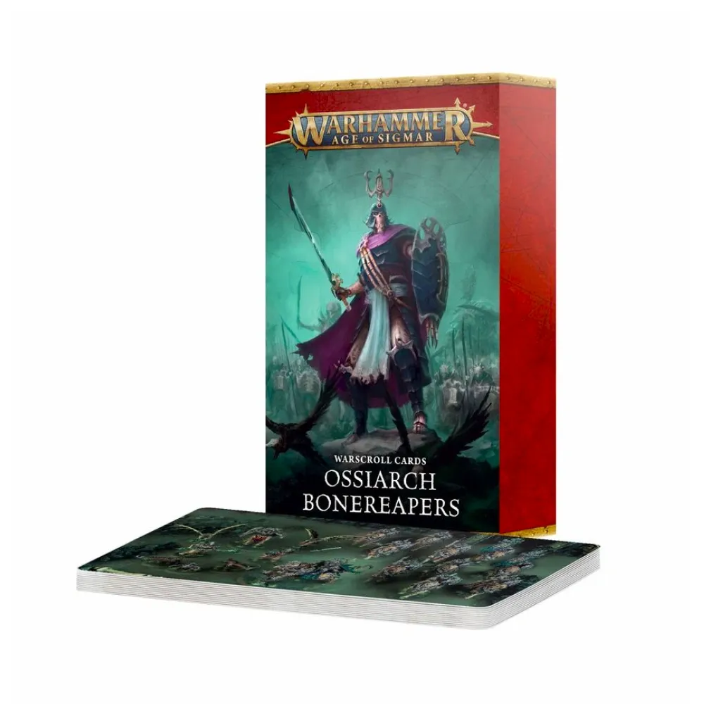 Warhammer AoS – Warscroll Cards: Ossiarch Bonereapers (4.edice)
