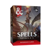 Dungeons & Dragons – Spells Reference Cards: Levels 4–5
