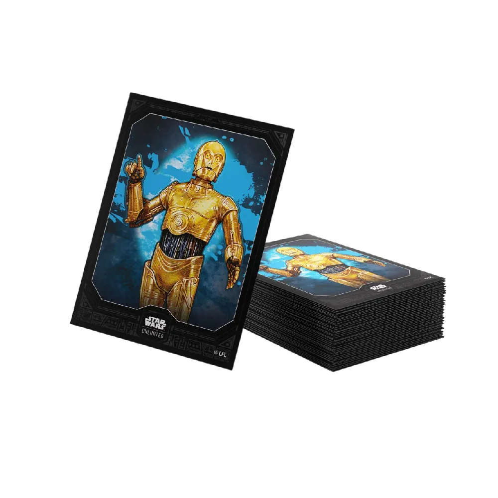 Levně Gamegenic Star Wars: Unlimited – C-3PO obaly (60 ks)