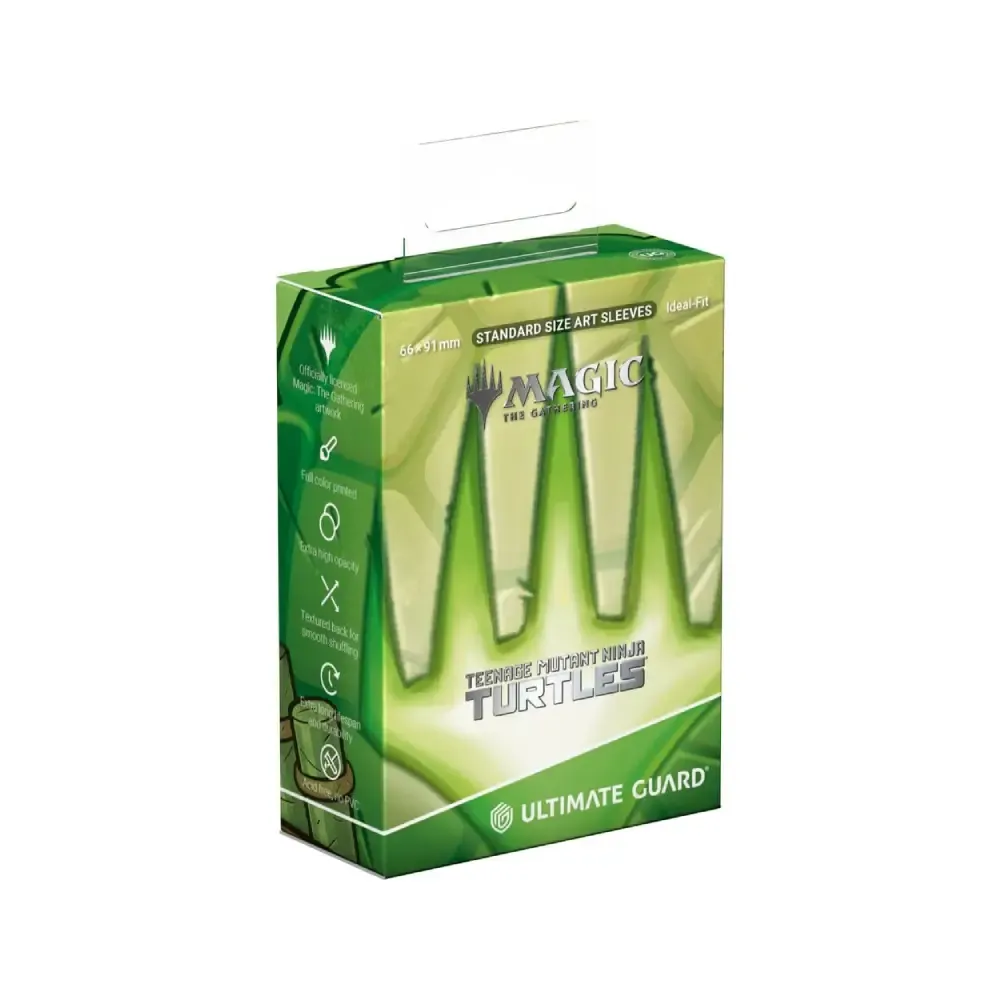 Levně Ultimate Guard Magic: The Gathering | Teenage Mutant Ninja Turtles - Turtle Planeswalker Symbol obaly s motivem (100 ks)