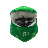 Ultra PRO D20 Plush Dice Bag (Green)