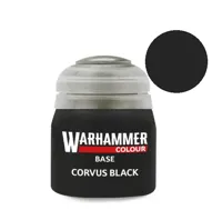 Warhammer Colour Base: Corvus Black (12 ml)