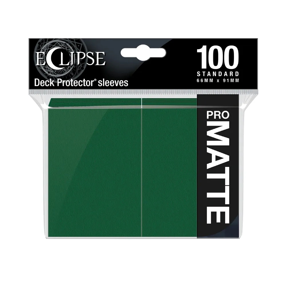 Levně Ultra PRO Eclipse obaly – Forest Green (matné, tmavě zelené, 100 ks)