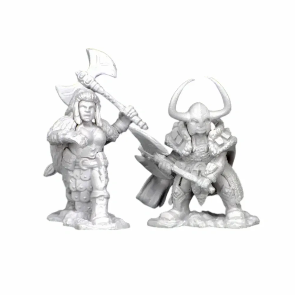 Dungeons & Dragons – Nolzur's Marvelous Miniatures: Dwarf Female Barbarian
