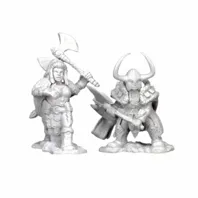 Dungeons & Dragons - Nolzur's Marvelous Miniatures: Dwarf Female Barbarian