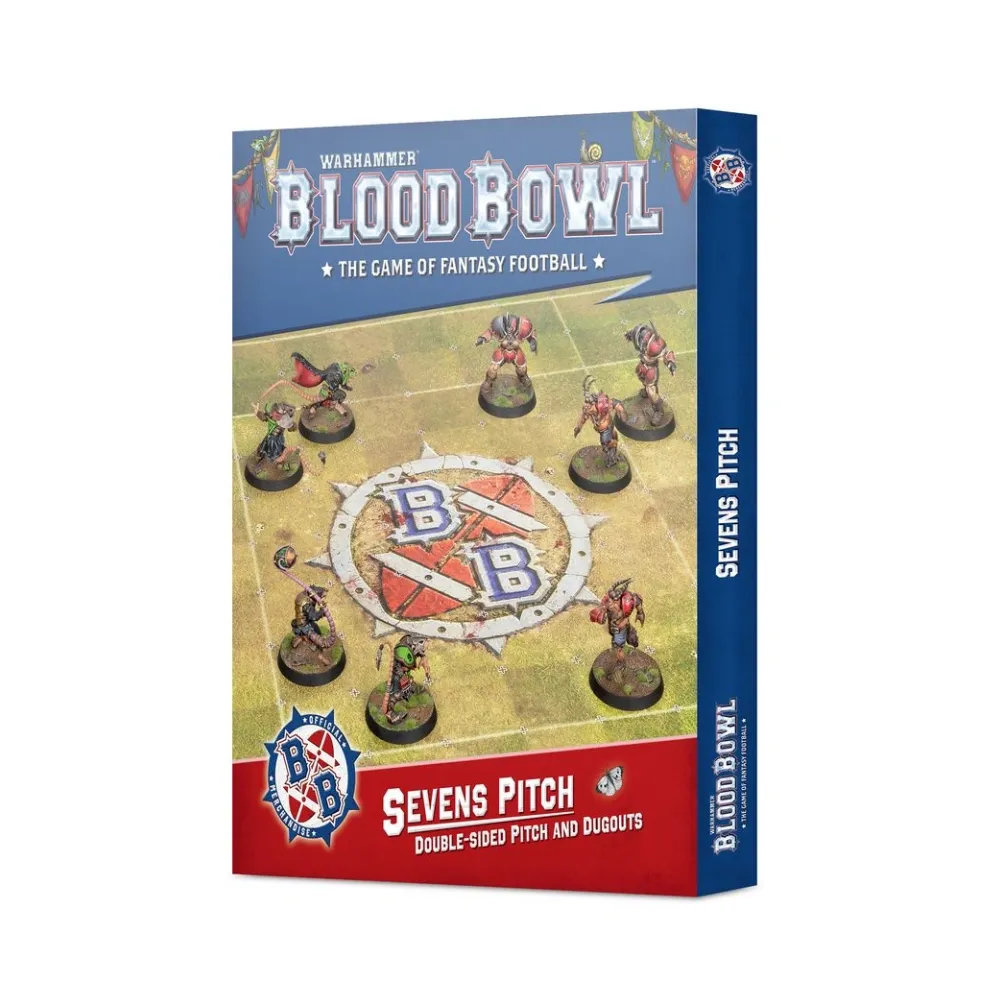Blood Bowl – Sevens Pitch: Double-sided Pitch and Dugouts