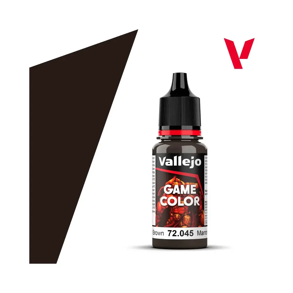 Vallejo Game Color: Charred Brown – 72.045
