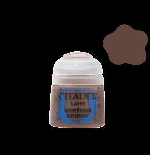 Levně Citadel Layer: Gorthor Brown (12 ml)