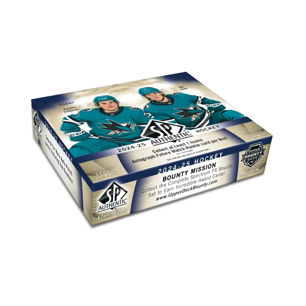 2024-25 Upper Deck SP Authentic Hockey Hobby Box 