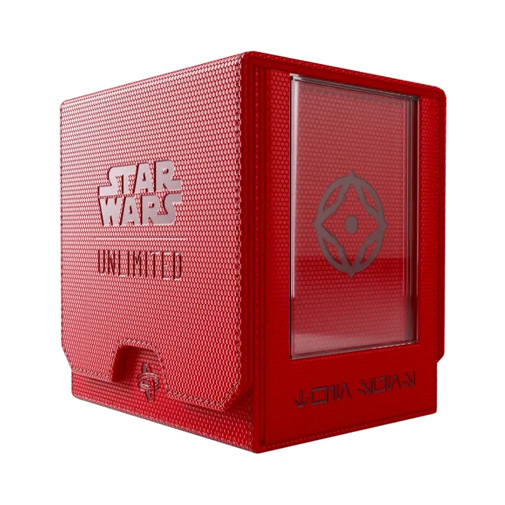 Levně Gamegenic Star Wars: Unlimited Twin Suns Deck Pod 100+ (červený)
