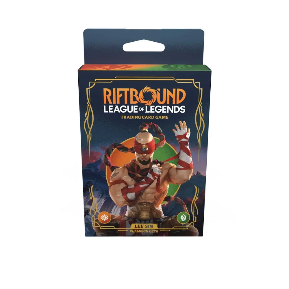 Riftbound: League of Legends TCG - Origins Lee Sin Champion Deck 
