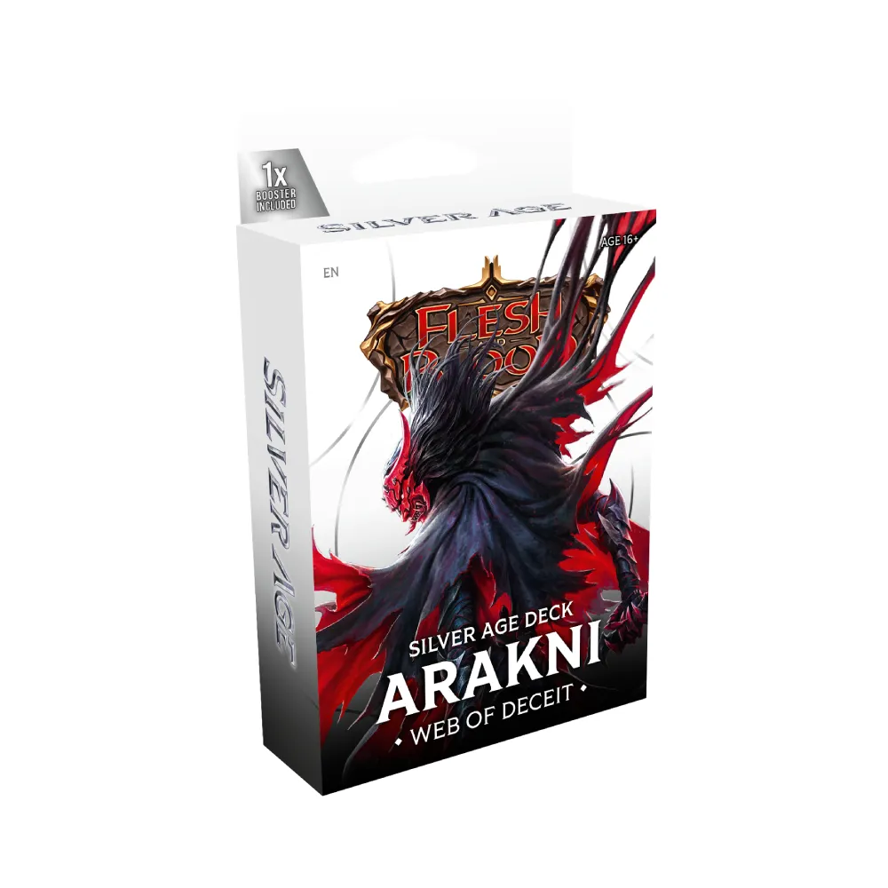 Flesh and Blood Silver Age Deck – Arakni, Web of Deceit