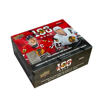 2025-26 Upper Deck Chicago Blackhawks Centennial Box Set 
