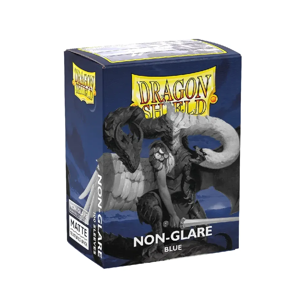 Levně Dragon Shield NON-GLARE Matte obaly – Blue (matné, modré, 100 ks)
