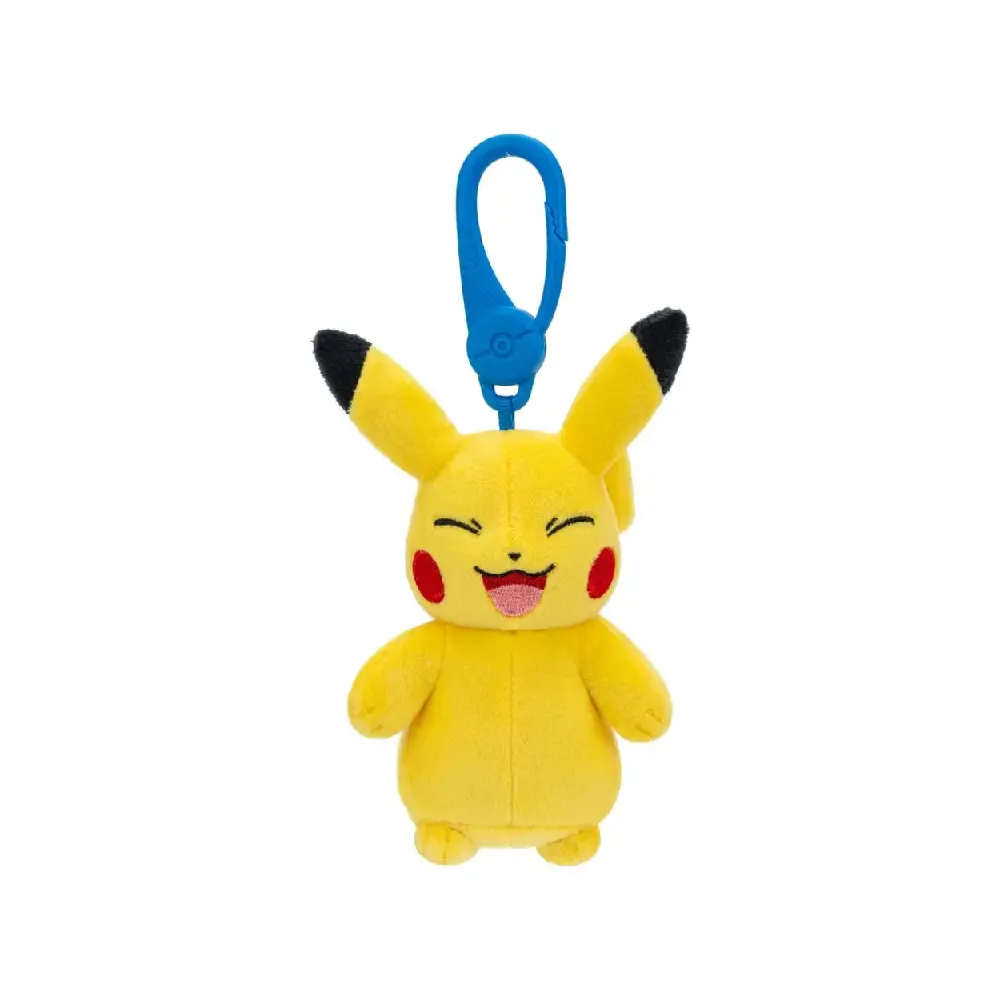 Pokémon Plyšová Klíčenka - Pikachu 10 cm