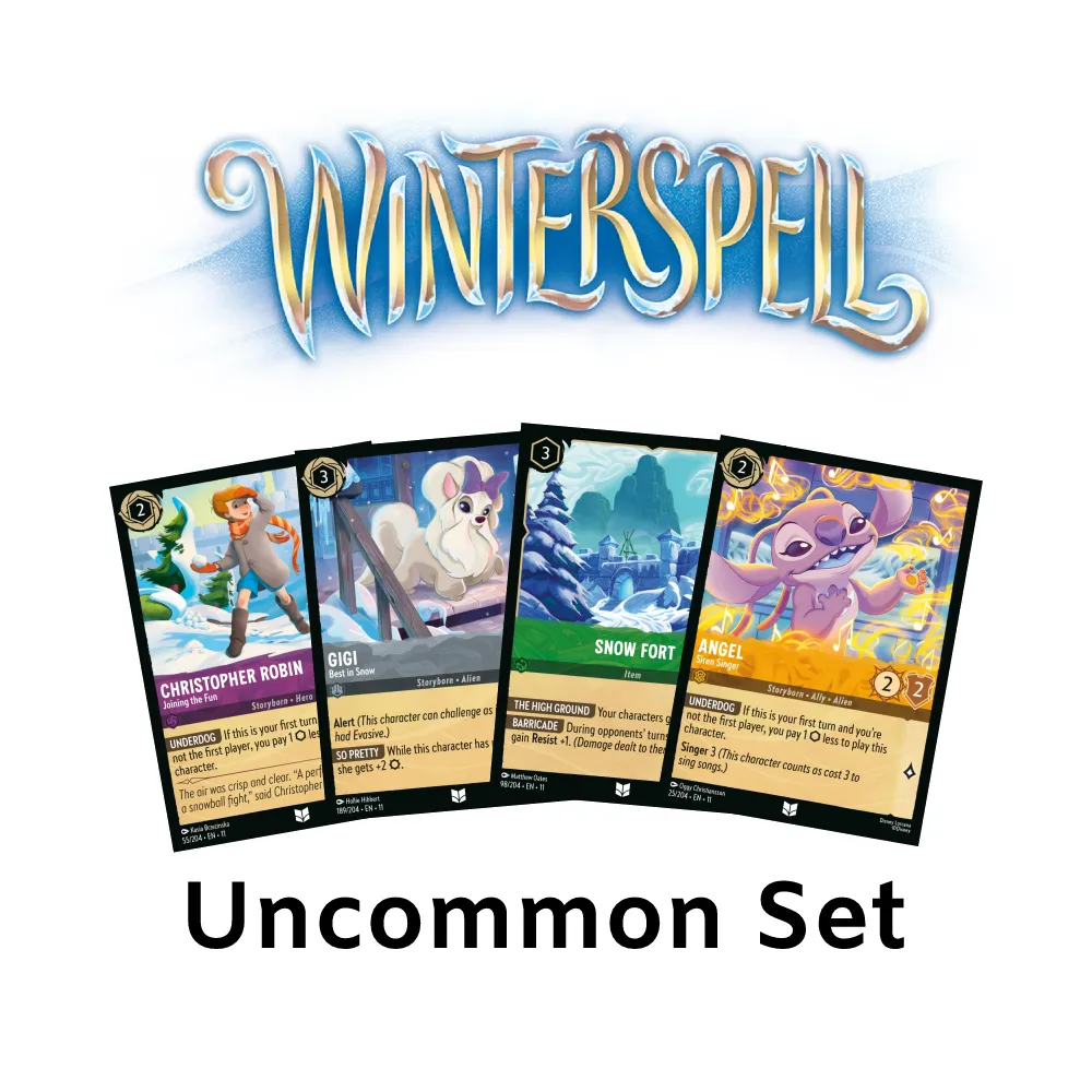 Lorcana: Winterspell Uncommon Set