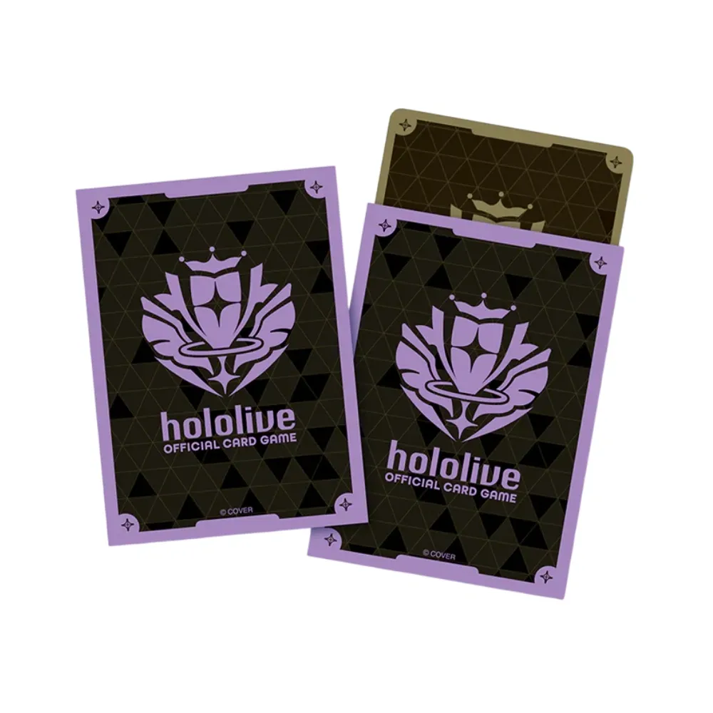 hololive Official Card Game obaly: Brand logo (fialové, 55 ks)