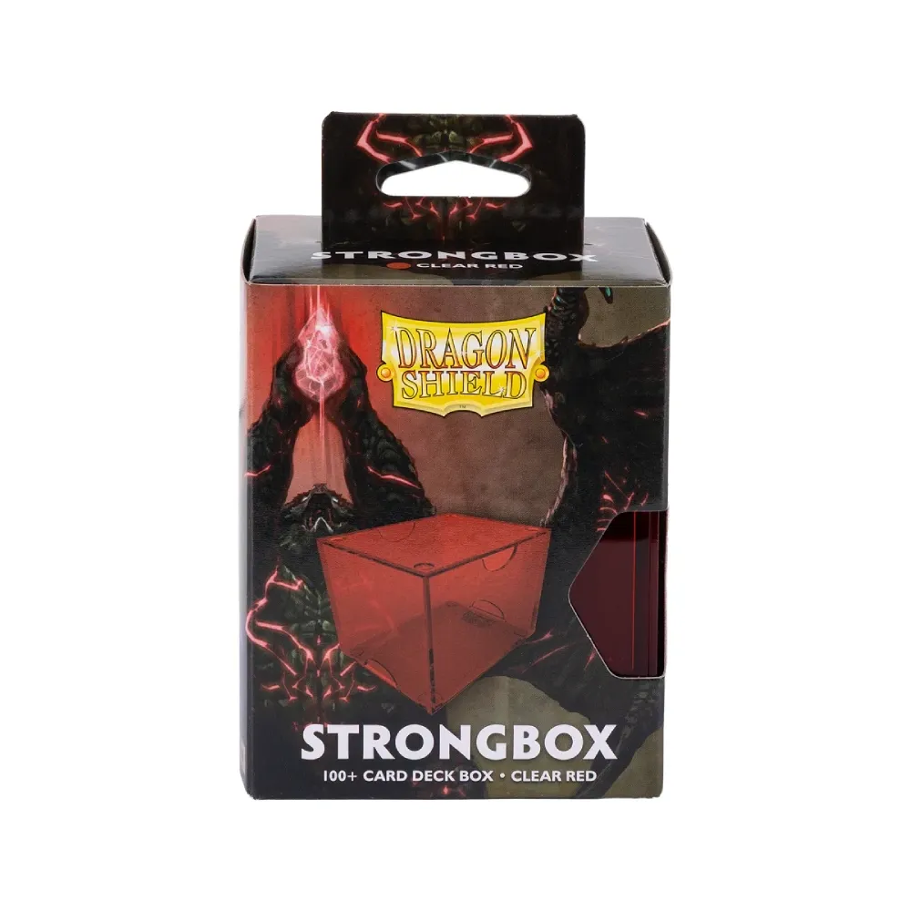 Dragon Shield Strongbox (čirá červená)