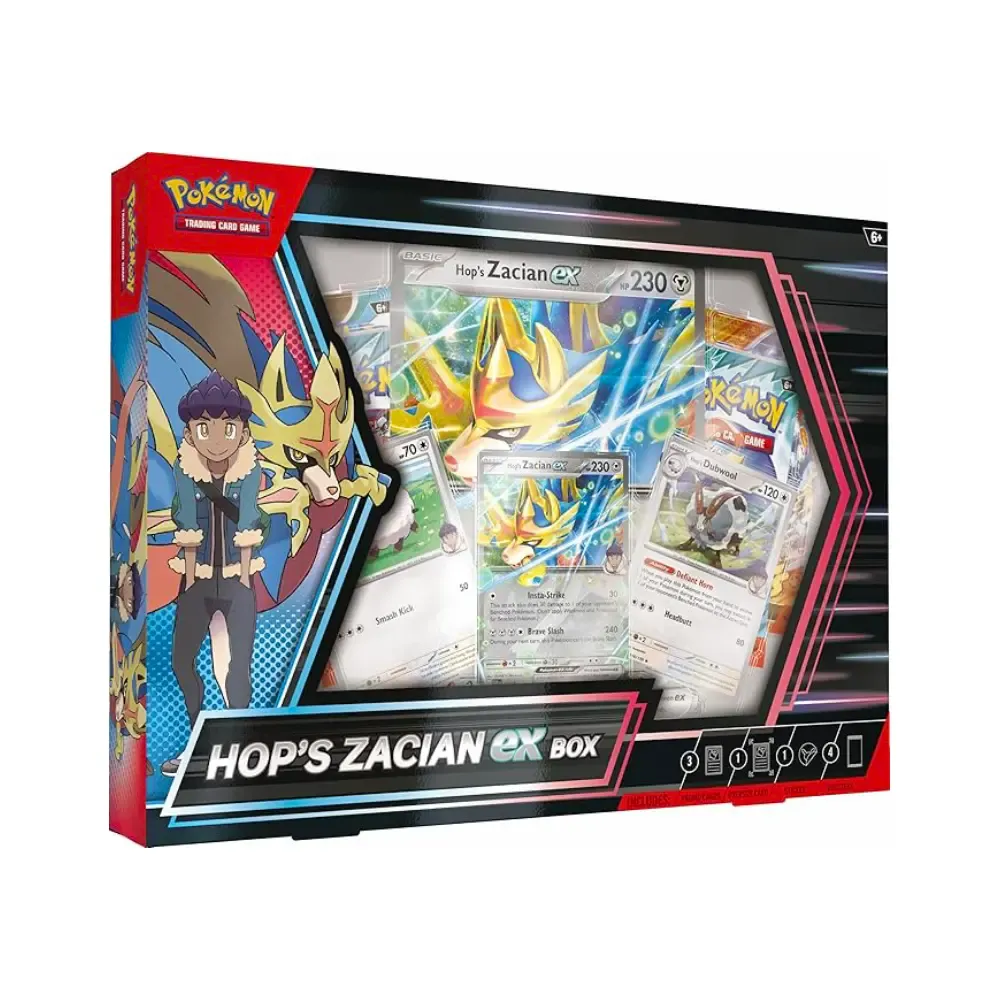 Hop's Zacian ex Box 