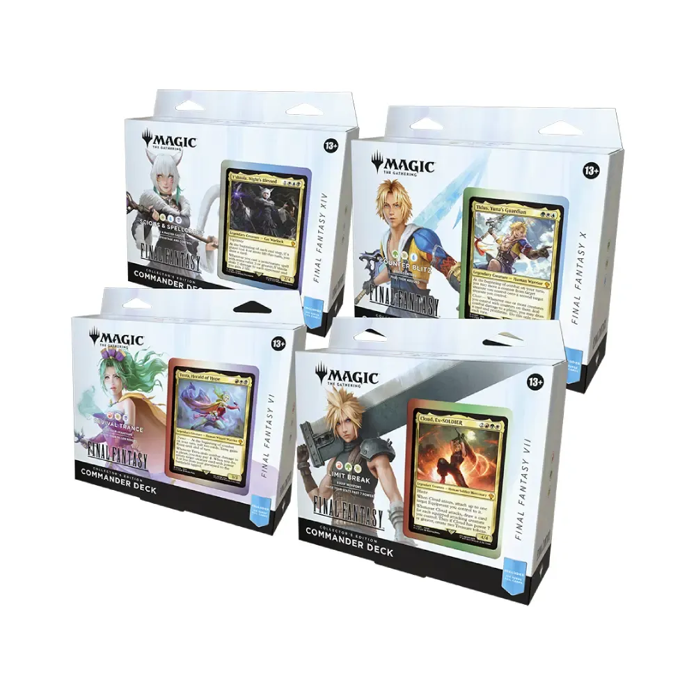 Magic: The Gathering - FINAL FANTASY Commander: Deck Set: Collector's Edition (Japanese; NM)